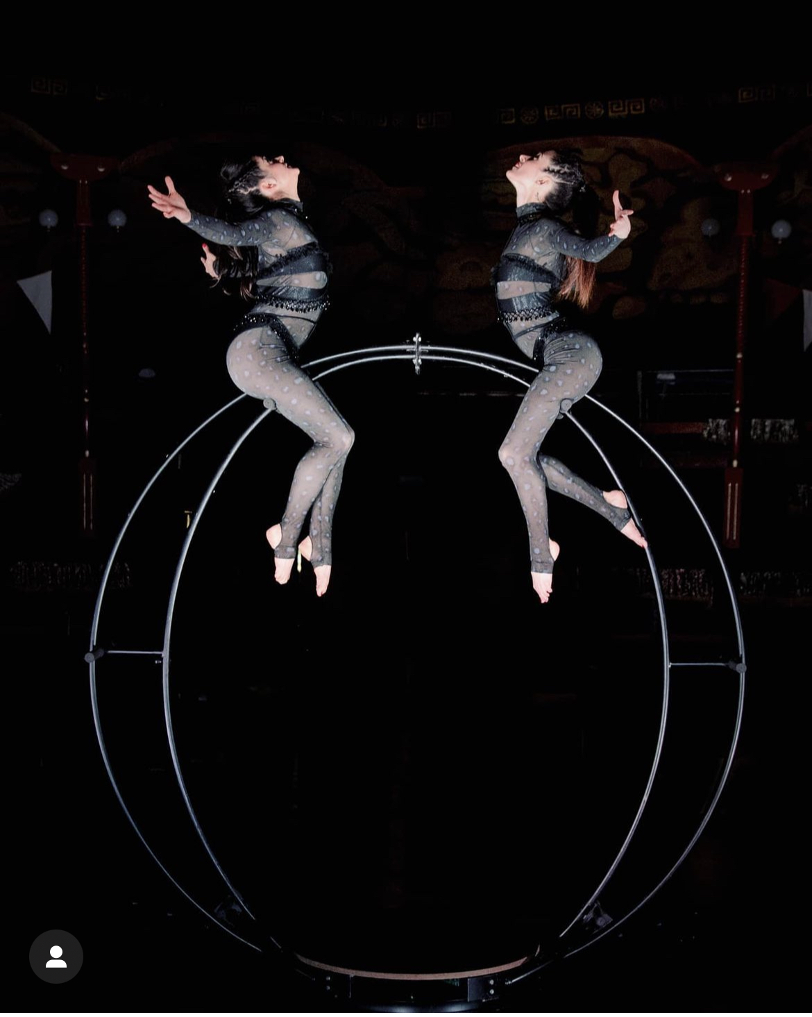 Roue Cyr en duo