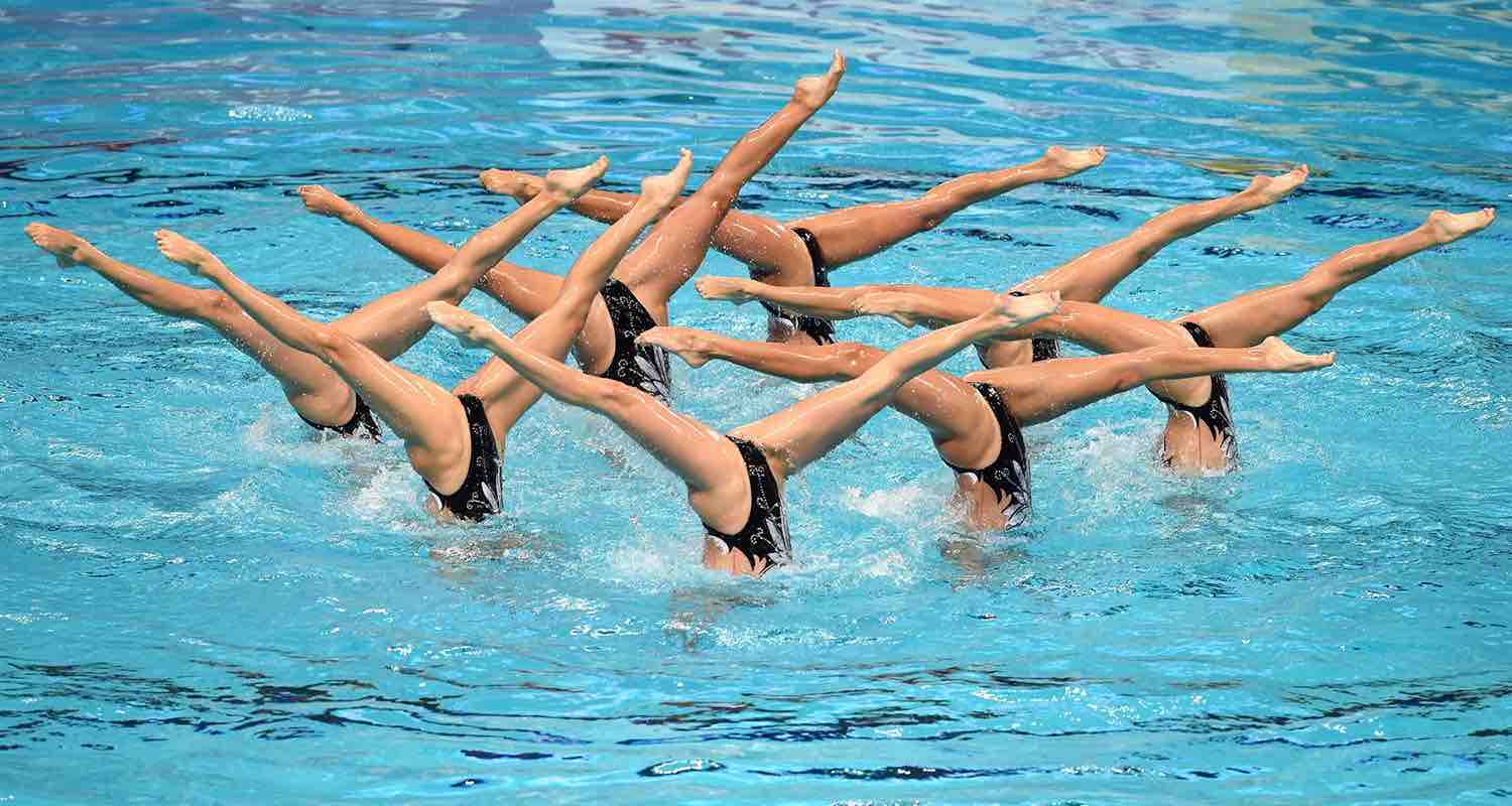 Danse dans l'eau