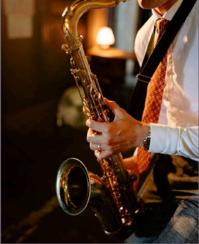 Musiciens solistes : violon, piano, saxo, guitare
